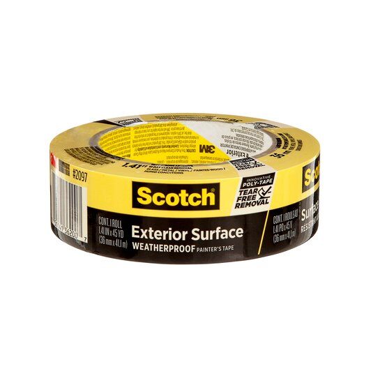 3M 2097-36EC 36mm x 45yd Scotch Yellow Tape